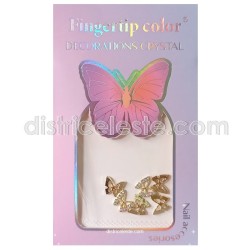 Mariposas 3D Lujo Doradas...