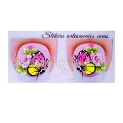 Sticker Artesanal 1.4cmx1cm...