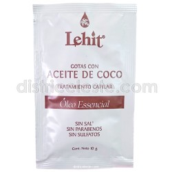 Gotas con Aceite de Coco...