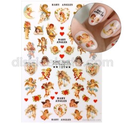 Sticker para Uñas Ángeles Baby