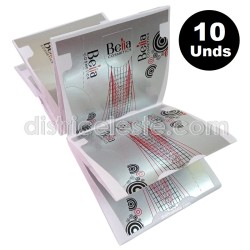 Molde Guía Gris Pqte x 10 Unds