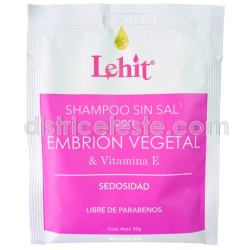 Shampoo Sin Sal Con Embrión...