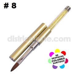 Pincel Para Acrílico No. 08