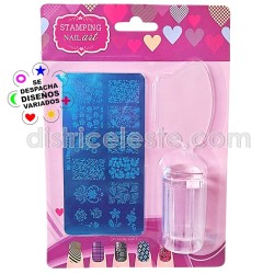 Kit Stamping Placa...