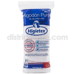 Algodón Higietex Zigzag x 50g