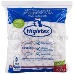 Motas Blancas 1000Unds...
